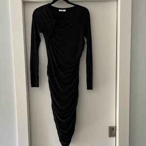 Bailey 44 black spacedye dress